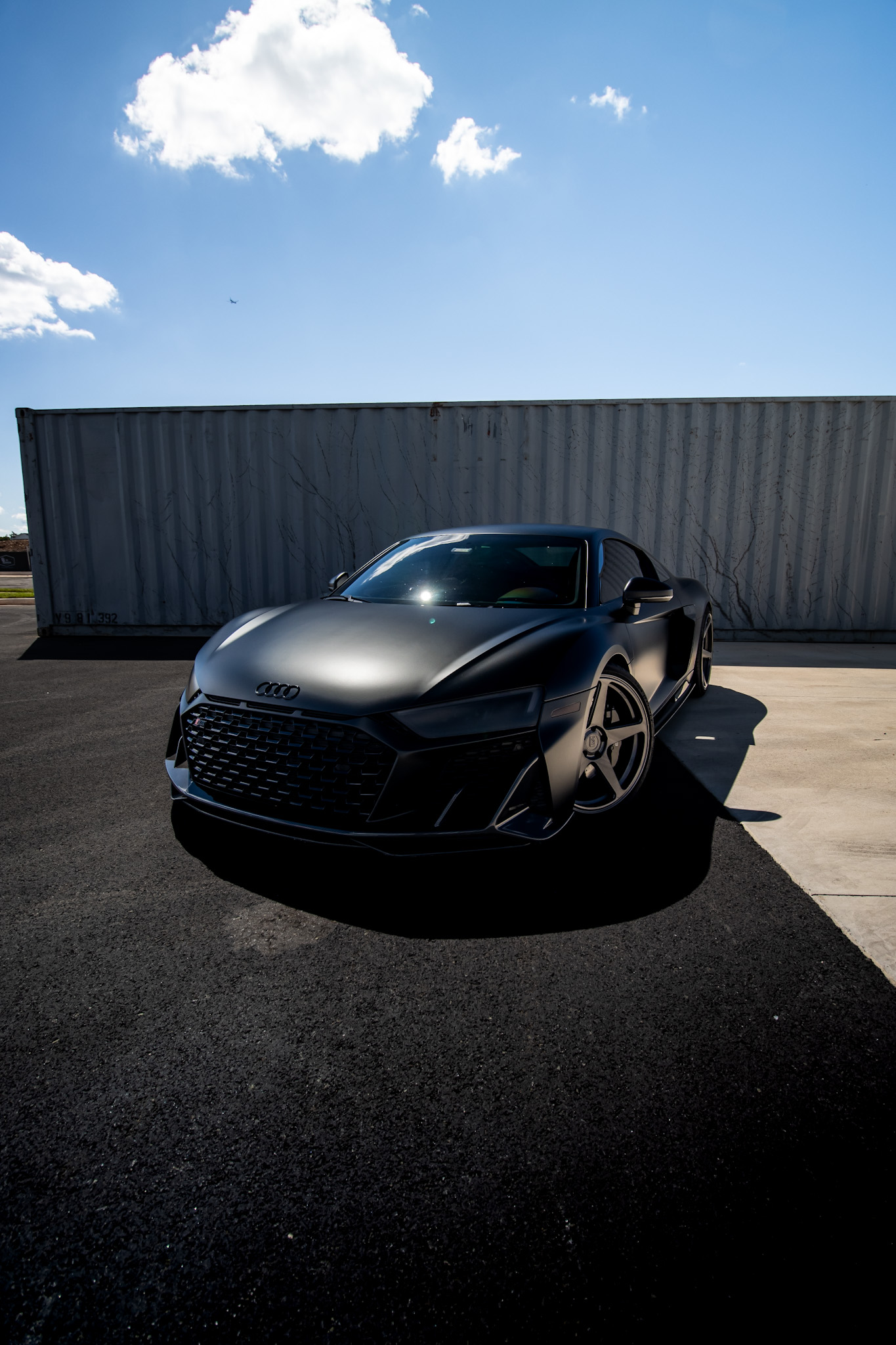 Audi R8 Full-Body Color-Change Vinyl Wrap — view 2