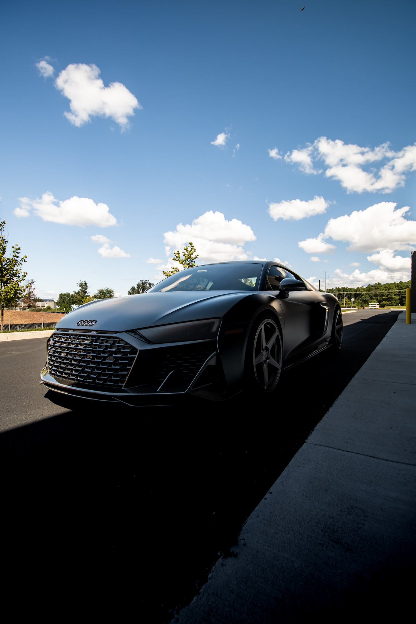 Audi R8 Full-Body Color-Change Vinyl Wrap — view 3