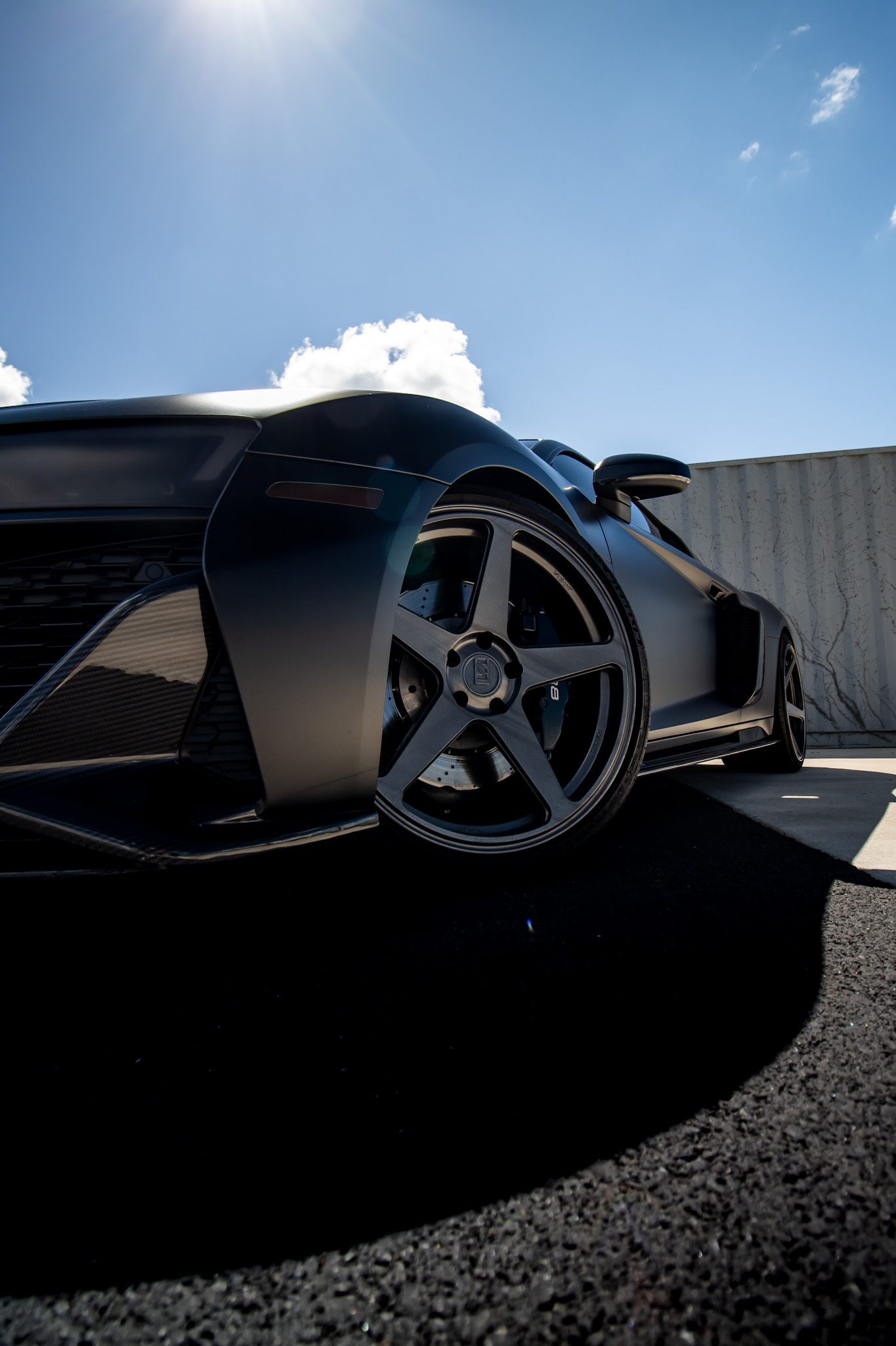 Audi R8 Full-Body Color-Change Vinyl Wrap — view 5