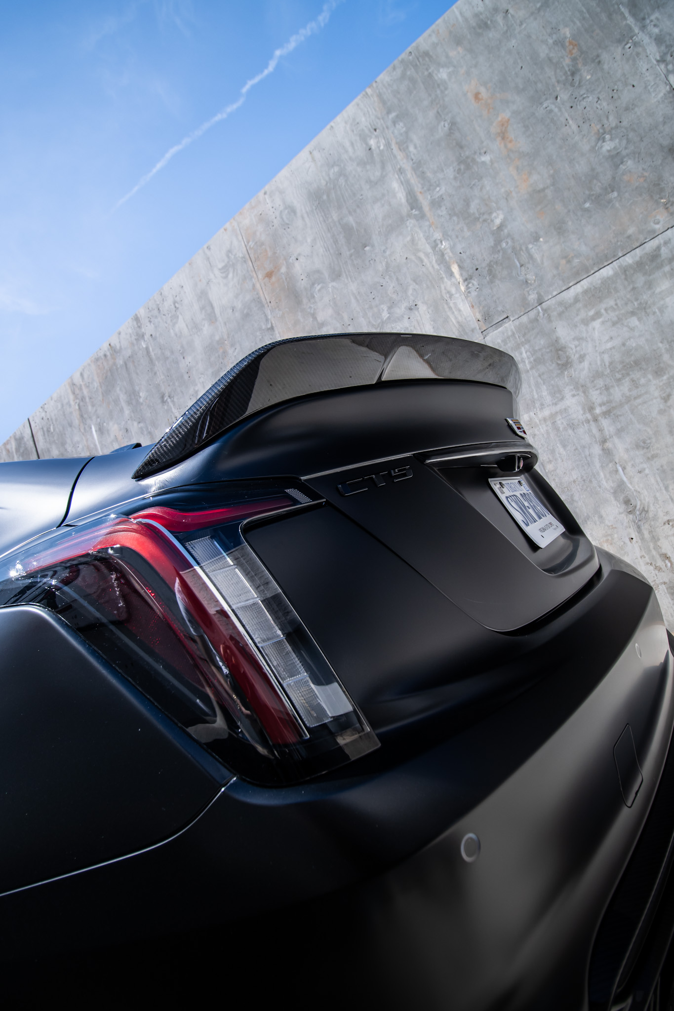 Cadillac CT5-V Blackwing Full-Body Clear Satin PPF — view 5