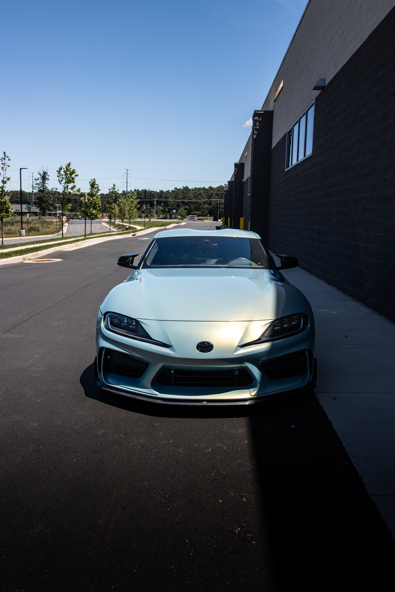 Toyota GR Supra Full Color Transformation + Carbon Details — view 3