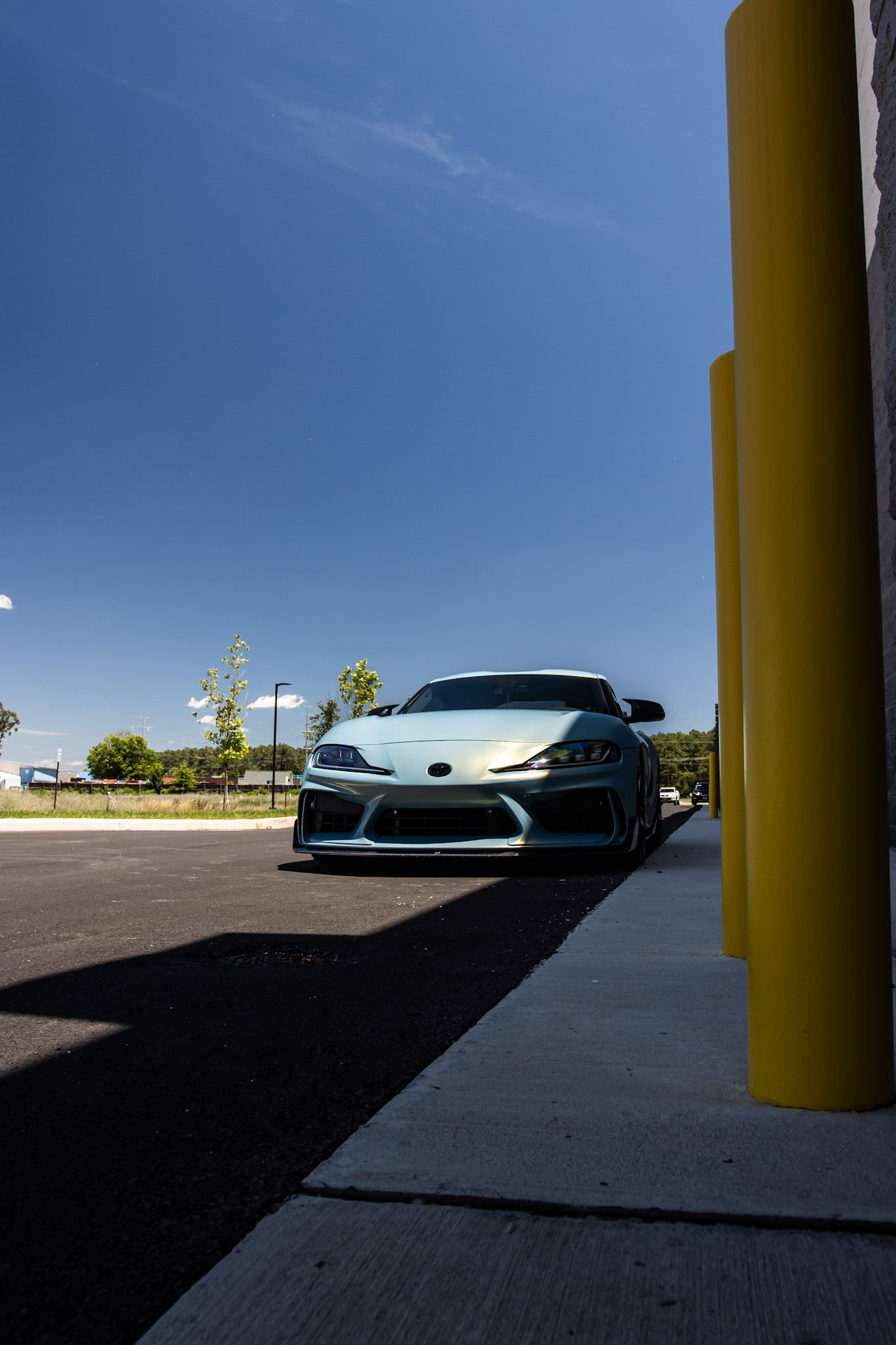 Toyota GR Supra Full Color Transformation + Carbon Details — view 4