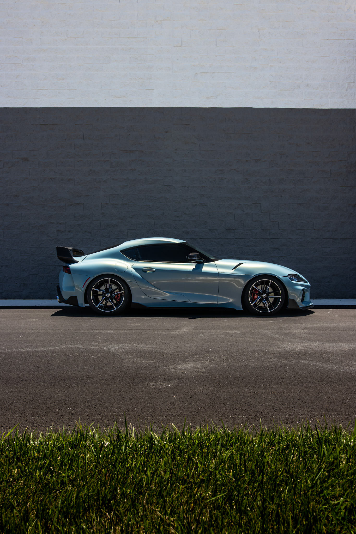 Toyota GR Supra Full Color Transformation + Carbon Details — view 2